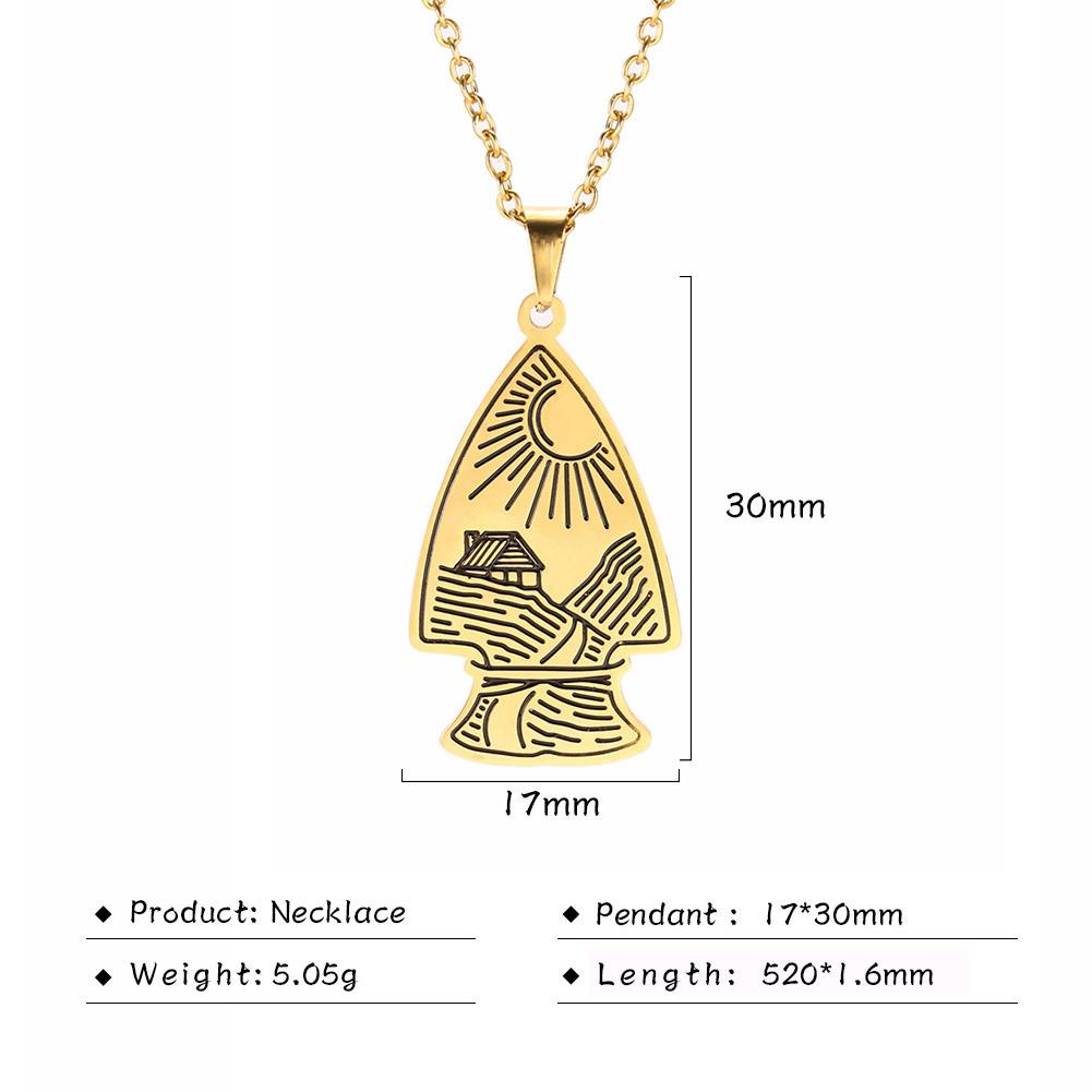 Cazador Animal Pendant Necklaces for Women Men Fox Rabbit Bird Fish Polar Bear Nature Stainless Steel Jewelry 2026 Birthday Gift
