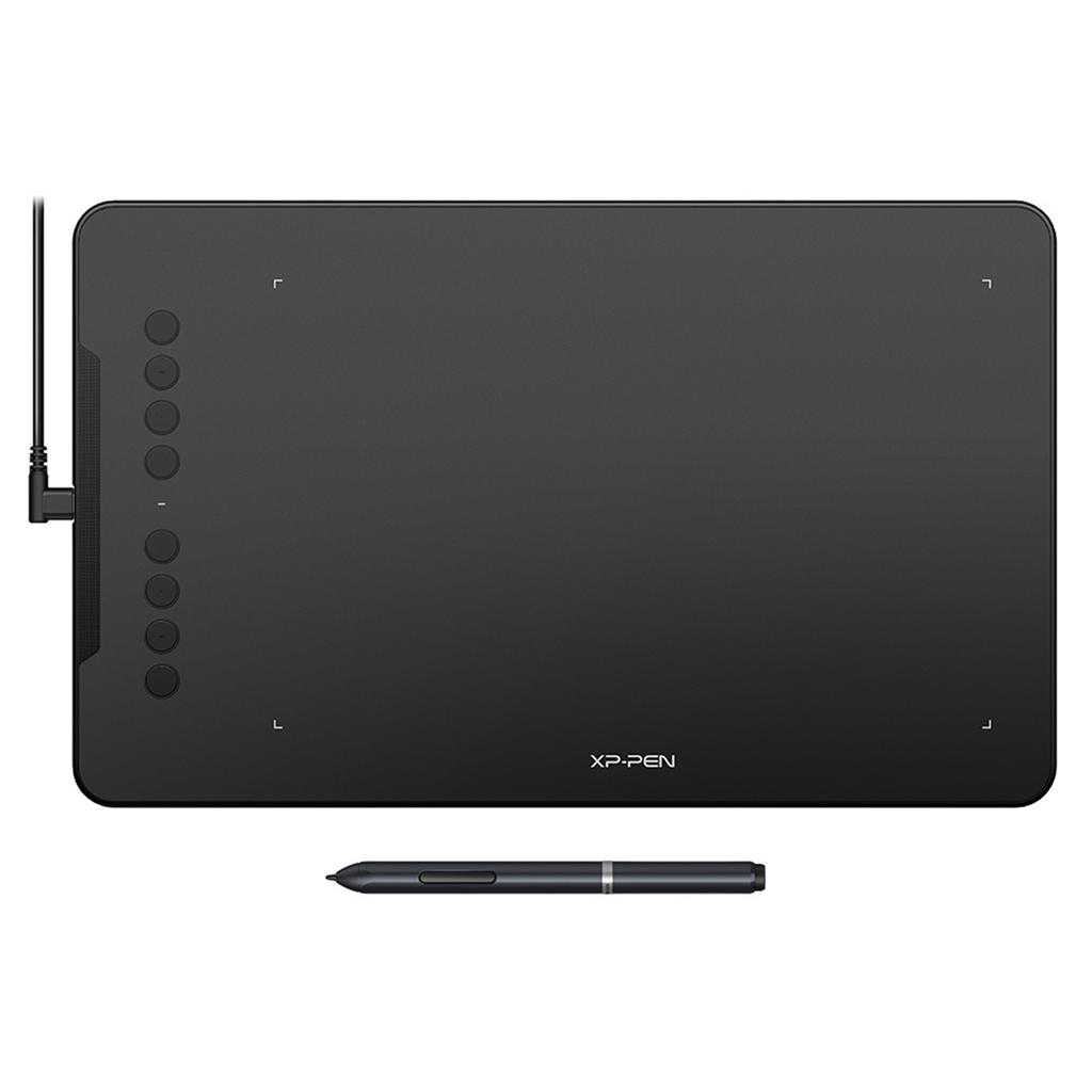 Графический планшет XP Pen Deco 01 10 * 6,25 дюймов с 8192 уровнями чувствительности к нажатию, не требующий батареек