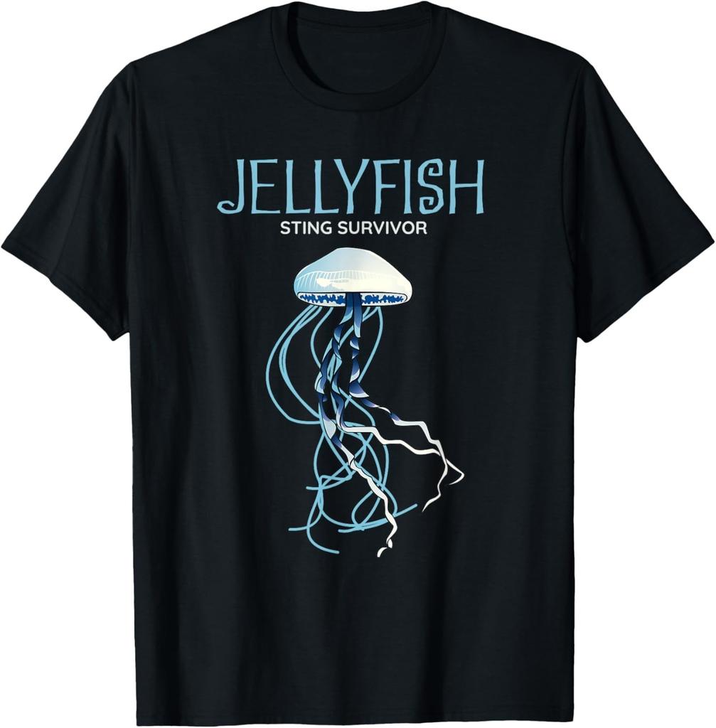 JellyFish Sting Survivor Sarcastic Funny T-Shirt