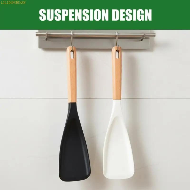 K1AE Ложки из кедра и ясеня, многофункциональные лопатки, кухонные ложки
