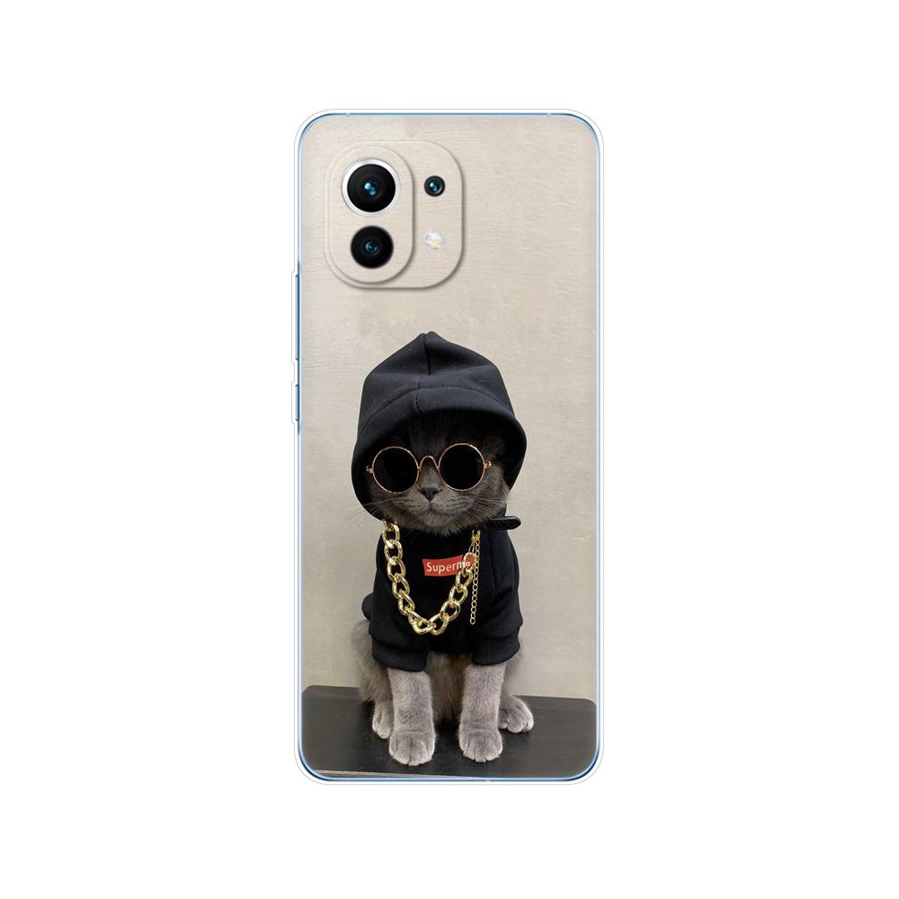 Чехол для телефона xiaomi Mi 11/Mi 11 Lite 5G NE 4G/Mi 11i/Mi 11 Ultra, задняя крышка для телефона xiaomi 11 i 11Lite Xiomi Mi11, силиконовый ТПУ