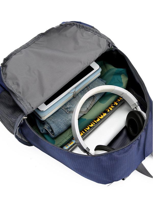 Унисекс легкий складной водонепроницаемый рюкзак для отдыха на природе: Портативная сумка для путешествий и альпинизма