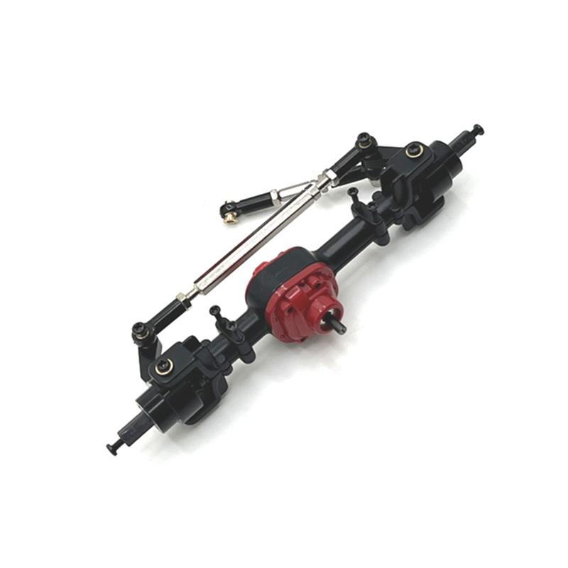 New Front and Rear Axle Assy for MNMODEL 1/12 MN82 LC79 MN78 Remote Control Car Parts Metal Upgrade Black