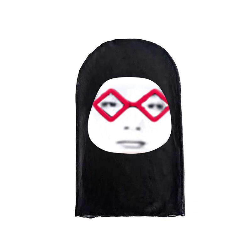 Смешные смайлики напечатанная маска эластичная полнолицевая маска для мужчин и женщин косплей головной убор дышащая эластичная маска для лица подарки