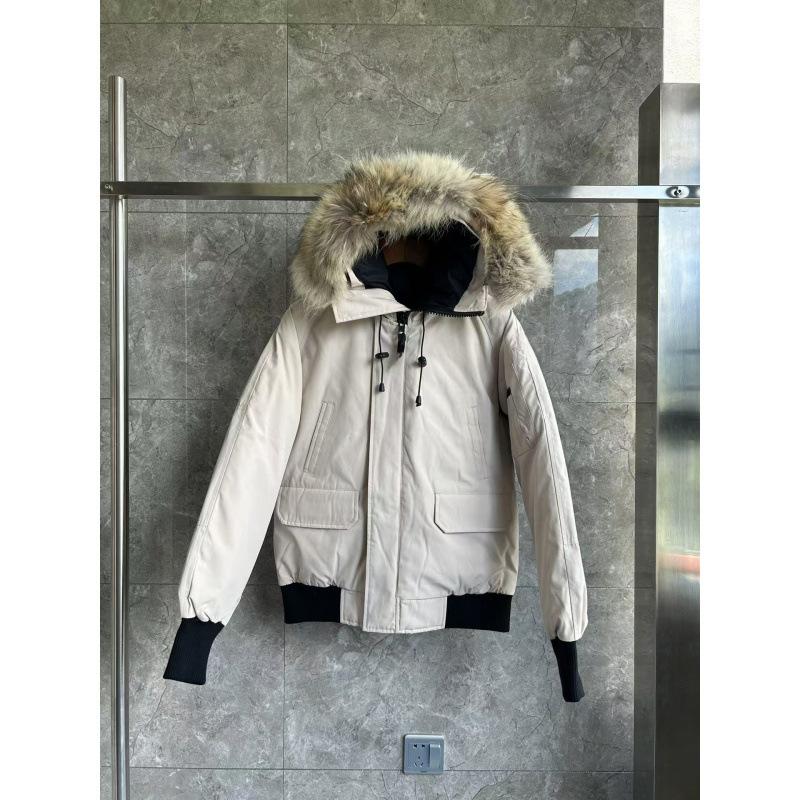 Canada Chilliwack goose down jacket men's and women's real wolf hair jacket