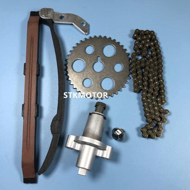 JS250 Jianshe 250CC Натяжитель цепи ГРМ Регулировочный ролик Направляющая цепи Звездочка цепи Аксессуары Для JS250 250 Квадроцикл Запчасти для ремонта