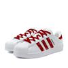 Adidas Originals Superstar Red Letter Abrasion Resistant Slip Resistant Abrasion Resistant Slip Resistant Low top JQ4098(team913-)