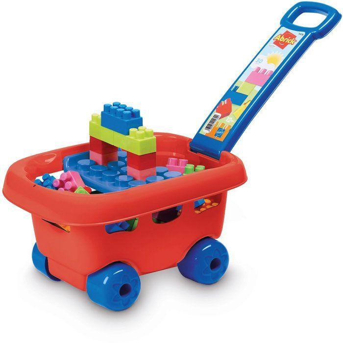 Chariot garni 30 pièces - Ecoiffier - Abrick - Multicolore - Origine France Garantie