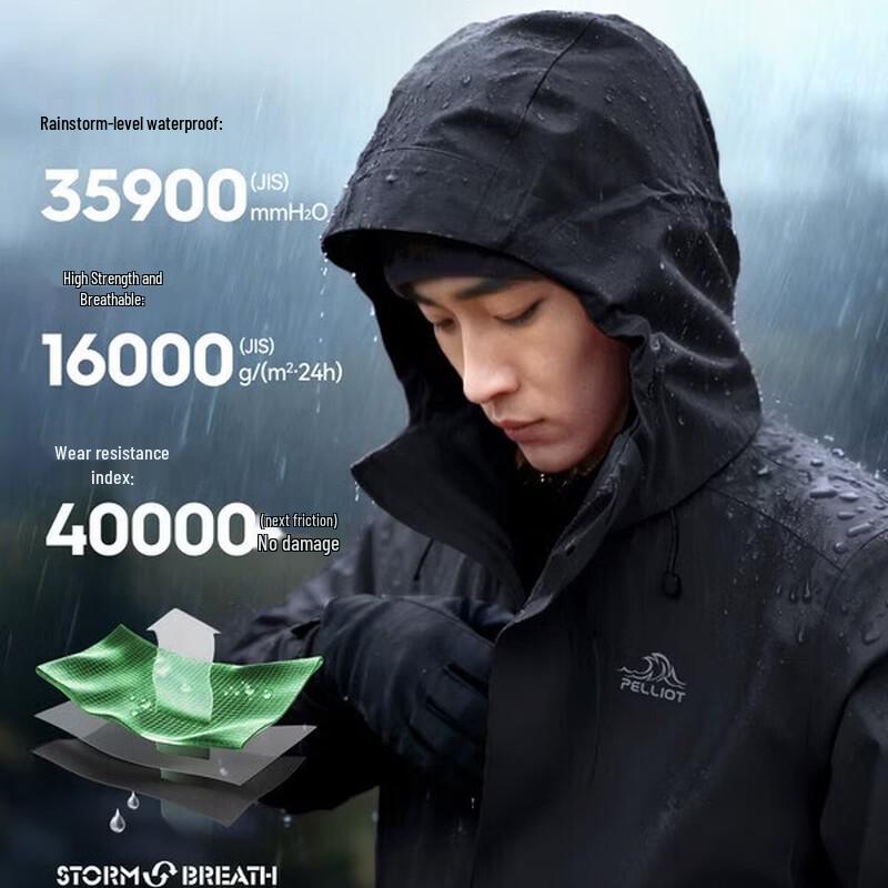 PELLIOT Классическая мужская уличная мембранная куртка 2.0