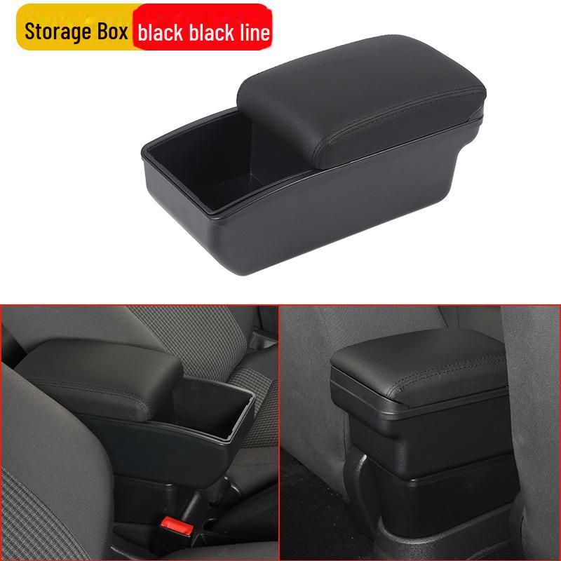 Adjustable Universal Car Armrest Box for Export, Overseas Use. Extends and Widens for Central Armrest.