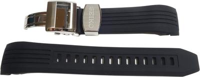 22 мм SEIKO SEIKO ASTORON SBXB015 подлинный силиконовый резиновый ремень черного цвета можно прикрепить к браслету серии 8X R01Z011J0 [Astron] (черный
