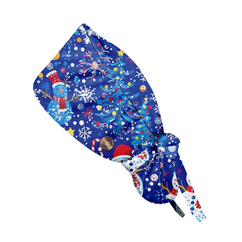 Модная рождественская рабочая кепка с принтом, повседневная женская кепка с хвостиком, кепка с повязкой, кепка Baotou