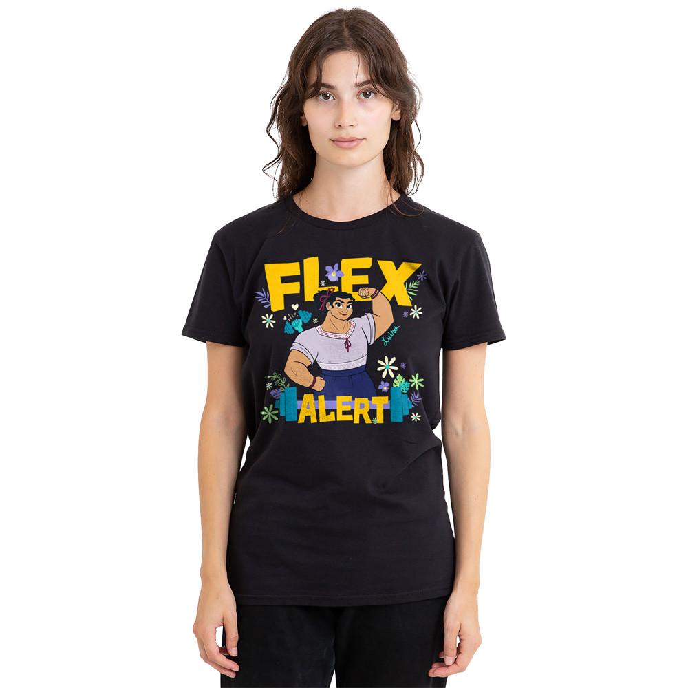 Футболка Encanto Flex Alert с Луизой S-2XL Черная