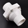 25~63mm UPVC Flap Check Valve Drain Pipe Water Pump Anti-reflow Anti-odor Non-return Valve Connector Garden Irrigation Fittings