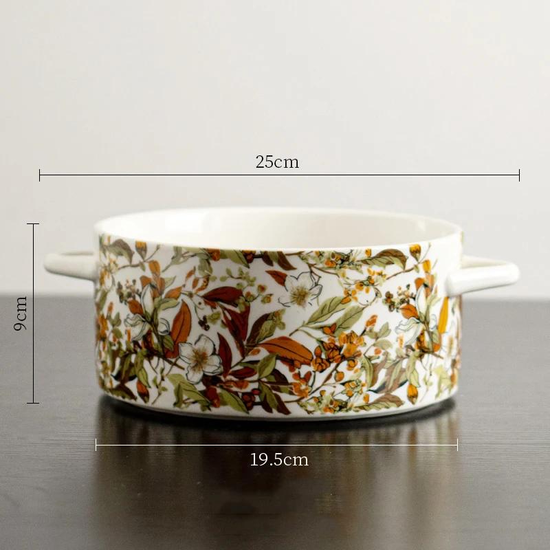 Набор керамических тарелок в стиле ретро, элитная тарелка для стейков в гостиничном ресторане, креативный рельеф, изысканные обеденные тарелки, свадебная посуда