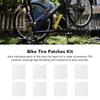 8PCS Bicycle Tire Patch TPU Universal Wearproof Bike Tire Patch Repair Kit For Bicycle Inner Tube