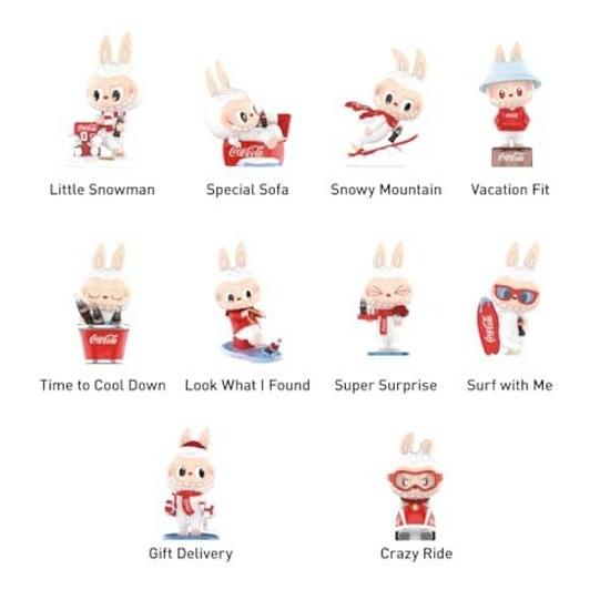 MONSTERS Coca-Cola Series Assorted Box 10 Pieces labubu Blind Figure Toy Gacha Model Gift Support Activity Official Product