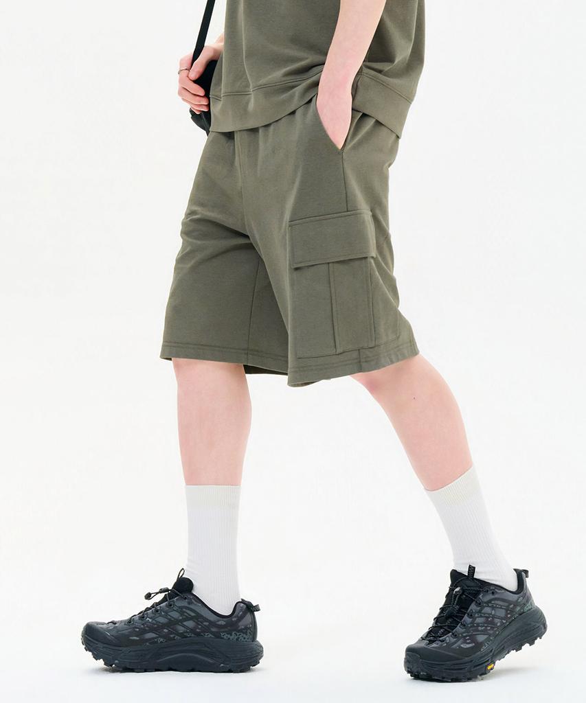 CHASECULT Unisex Cotton Cargo Bermuda Pants-Fbru2511D0V