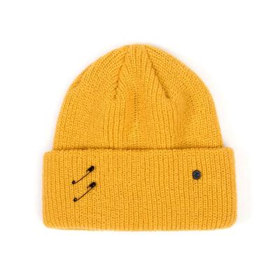 BLACKBLOND Длинная шапка BBD Signature на заказ (горчичный)