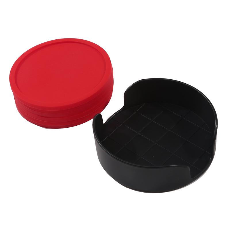 Подставка под кофейную чашку Силиконовая подставка под чашку Противоскользящая изоляционная круглая подставка Подставка под чашку Подставка под кружку