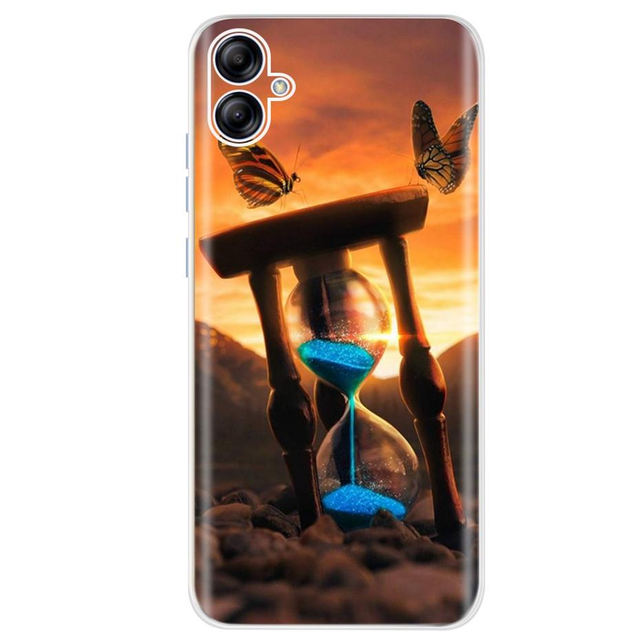 Для Samsung Galaxy A04e A04 A04S 2022 Милый чехол для телефона с принтом Для SamsungA04 A 04 04e SM-A042F A045F Мягкие силиконовые TPU чехлы
