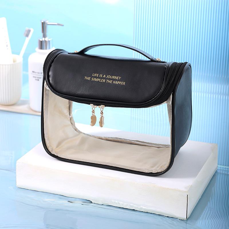 Trendy Hook Travel Wash Bag Fashion Cosmetic Storage Bag Candy Color Makeup Bag