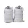 Jordan 1 Mid White Pure Platinum 2018 GS 554725-109