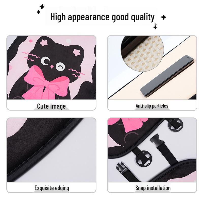 Очаровательная мультяшная подушка для автокресла на все сезоны - Идеально подходит для дам