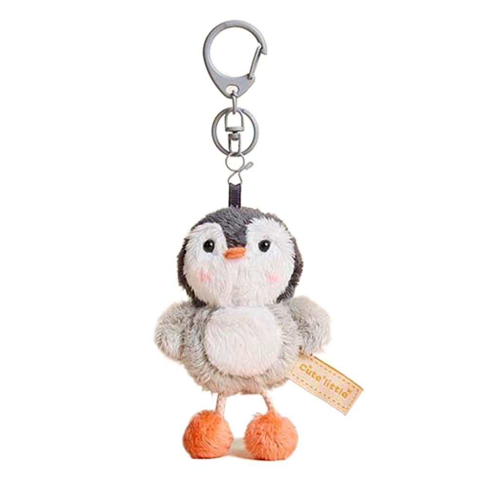 Брелок для ключей в виде куклы-медведя, забавный мультяшный брелок для ключей в виде животного, милый плюшевый кулон для собаки, сумка-подвеска