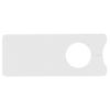 600Pcs White Plant Label PVC Garden Marking Sign Durable Plant Tag  Garden and Courtyard Use