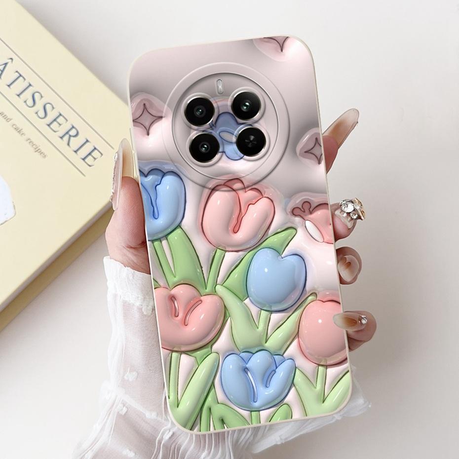 Fashion New Design For Realme 12+ 12X 12 5G Lens Protective Phone Case For Realme 12X 12 Plus 5G Soft Silicone Jelly Cases