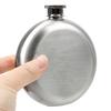 HILIFE Stainless Steel Alcohol Hip Flasks Russian Liquor Pot Round Whiskey Flask 5 Oz Wine Bottle Drinkware Accessories