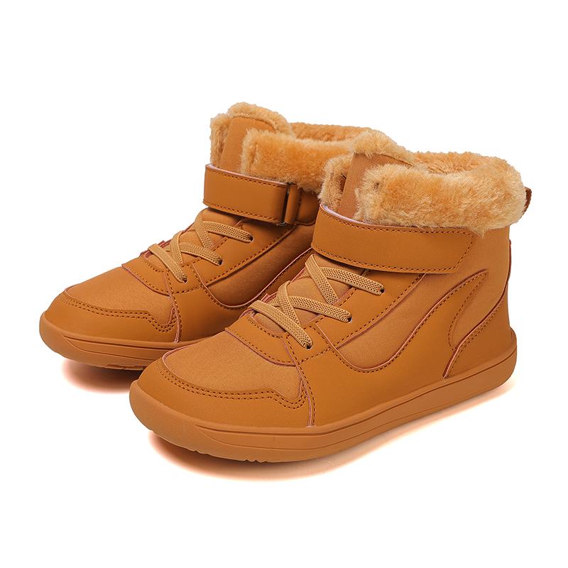 Boys/girls Snow Boots | Children's Wide-toe Barefoot Snow Boots | Toddler/Little/Big Children's Warm Boots Kids Winter Sneakers