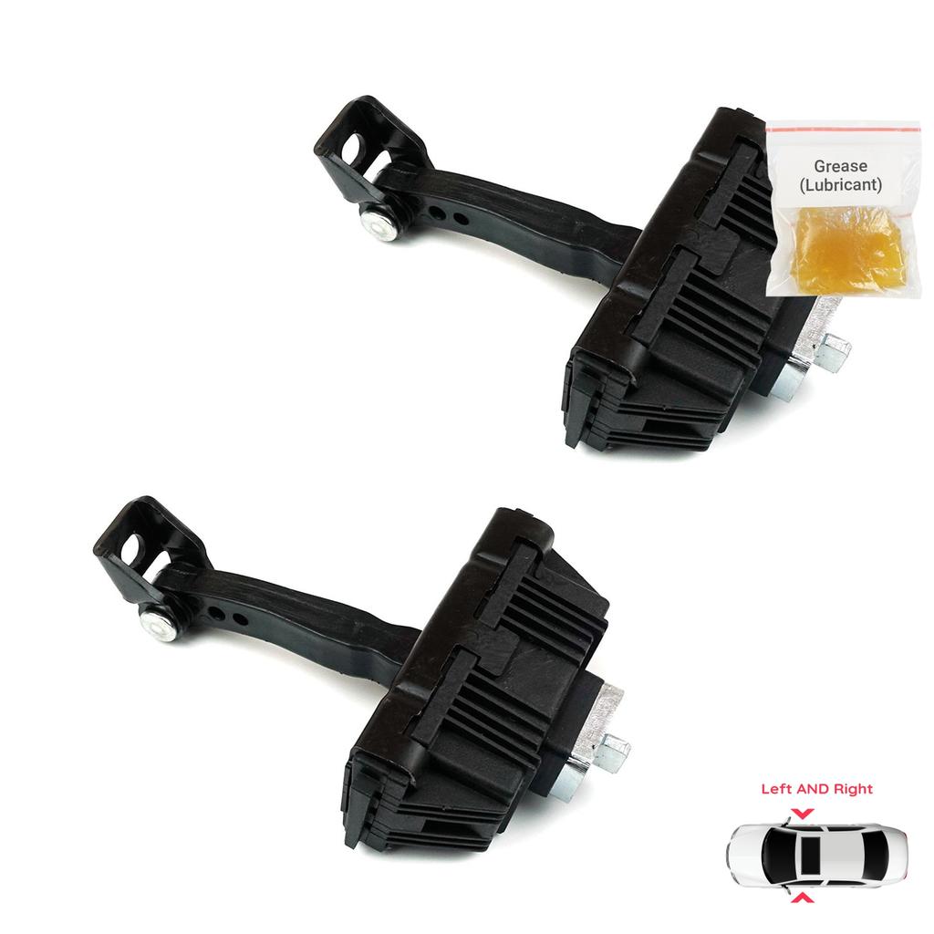 BDP1070-1 2 Pieces Left AND Right Door Catch Hinge Brake Stop Check Strap Limiter for BMW 3 Series E92 E93 2005-2013 Coupe Convertible 51217193671