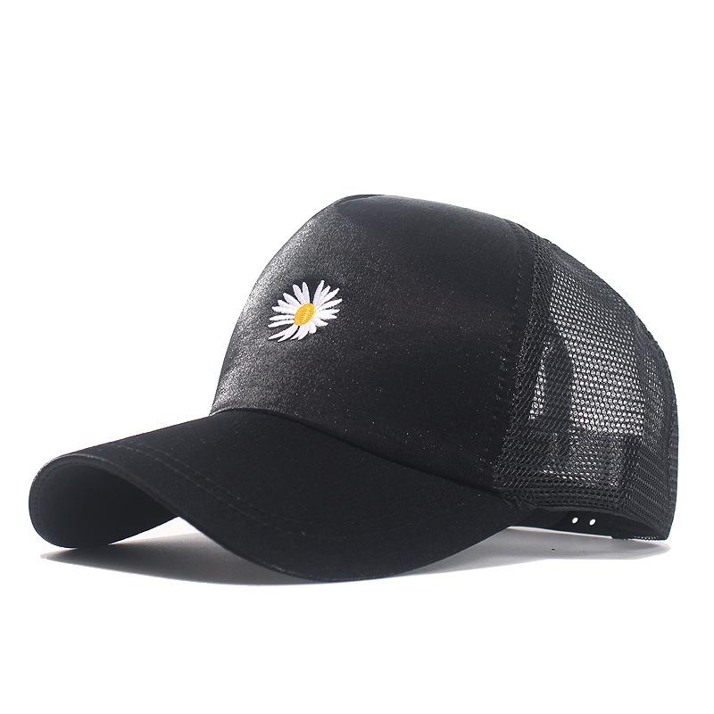 Модная женская бейсболка, унисекс, шляпа с вышивкой «Маленькая ромашка», хлопковые мягкие кепки с верхом, повседневные шляпы Snapback, Quan Zhilong GD же