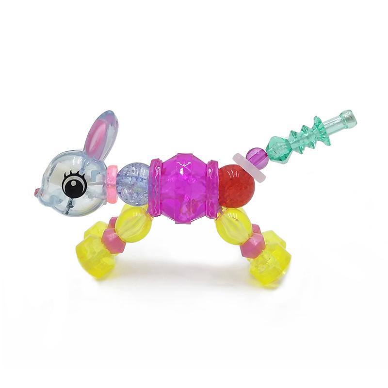 DIY творческий эластичный браслет для девочек Twisty Petz шить волшебные браслеты для домашних животных