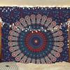 Indian Hippie Bohemian Psychedelic Mandala Wall Hanging Bedding Tapestry