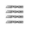 Metal Car Audio Styling Sticker Decoration Auto Emblem Decals For Mercedes Benz Amg W205 W211 W204 W212 W176 W221 W169 W177