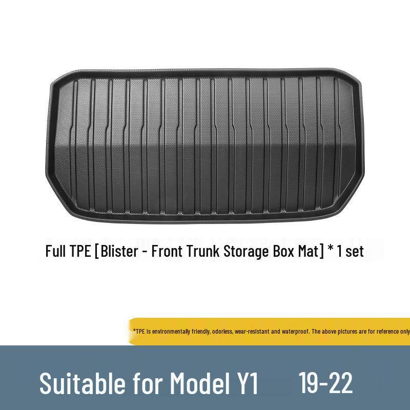 Коврики из ТПЭ для Tesla Model 3/Y 2023 года с правым рулем