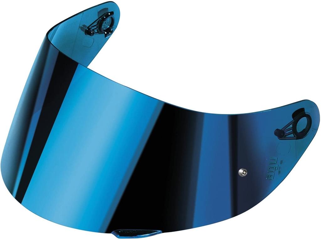 AGV Helmet Parts Shield for K-5 S/K-3 SV/K1 S Sizes, Visor GT4-1 MPLK Iridium Blue (KV31B7N3001-N)