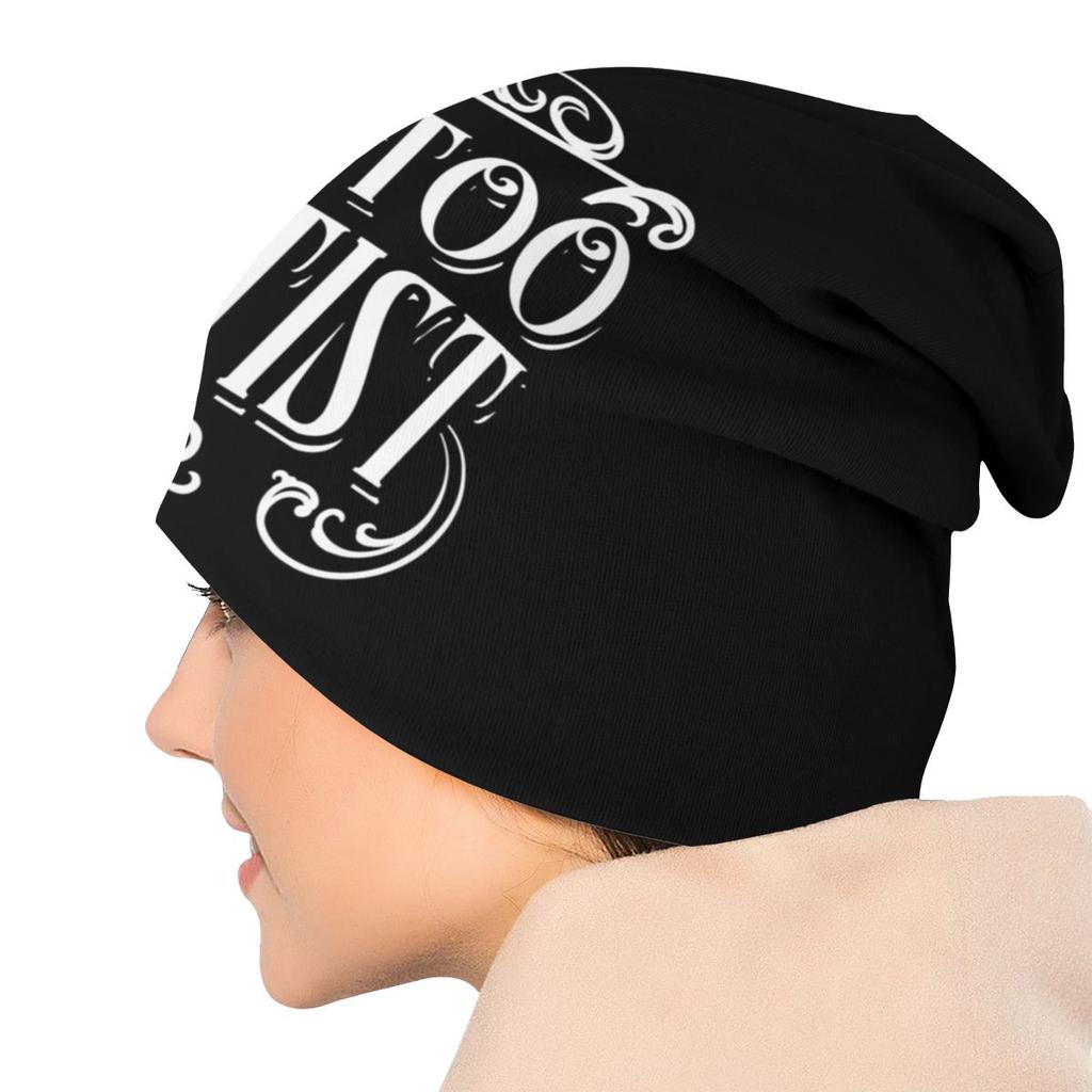 Tattoo Artist Art Job Ink Unisex Slouchy Beanie Hats Women Unisex Hippie Knitting Skullies Beanies Caps for Outdoor Ski