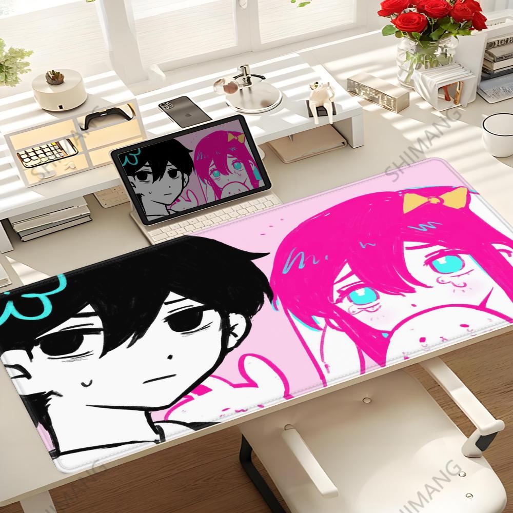 Горячая Игровая Мышь Oomori RGB Коврик для Мыши Большой Игровой Коврик для Мыши Kawaii Милый Настольный Коврик Высококачественный Коврик для Клавиатуры Esports 1000x500 Коврик для Мыши