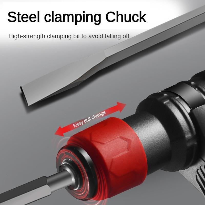 Бытовой электрический отбойный молоток для дробления бетона, многофункциональная ударная дрель, специализированный промышленный электроинструмент
