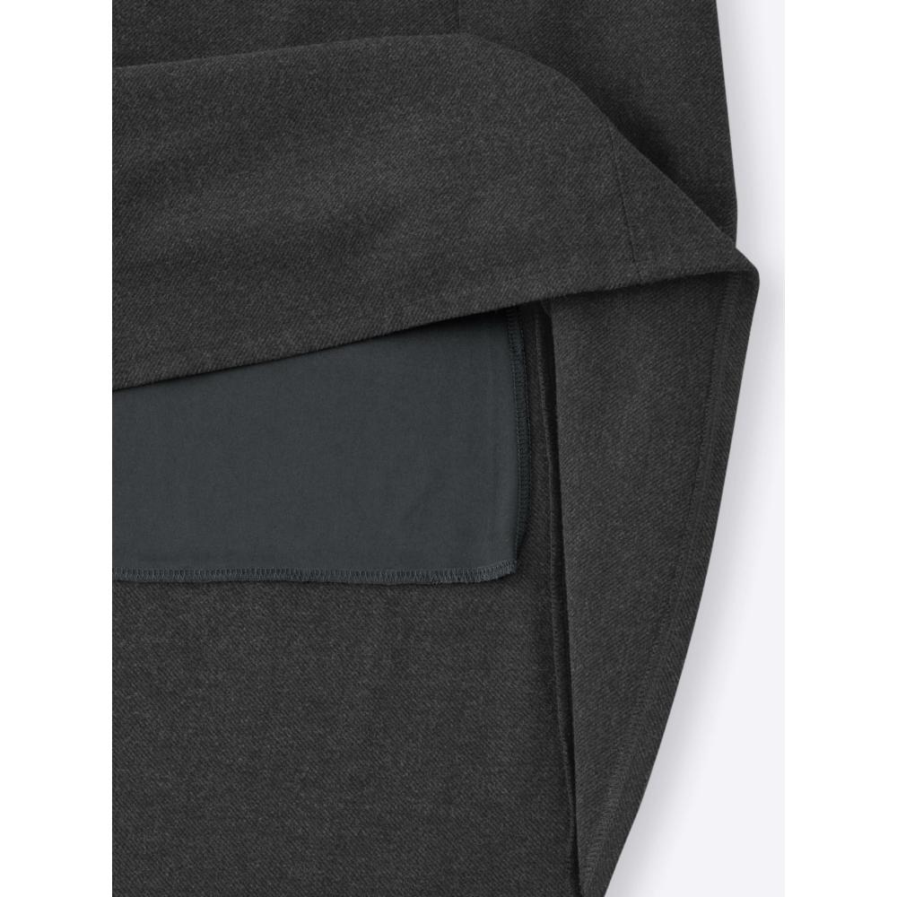 Юбка-клёш с брашировкой Gu