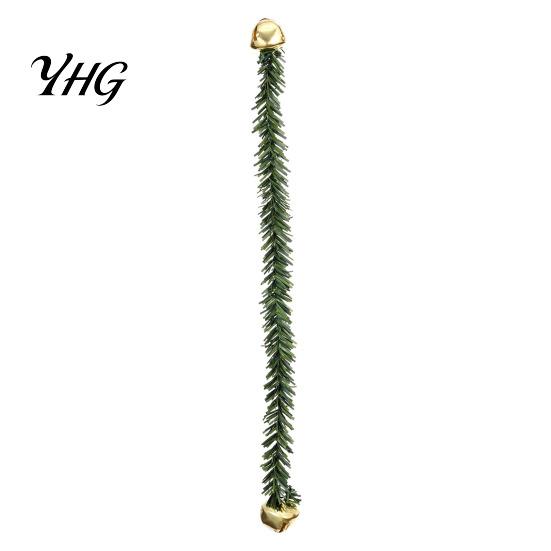 Bendable Christmas Pine Vine 11.8 Inch Garland Ties for Banister Bells, Decorative Twist Ties, Reusable Durable PVC Tree Artificial Hanger Stairs