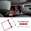 Real Soft Carbon Fiber For Seat Leon 2017 2018 2019 MK3 5F LHD RHD Car Water Cup Holder Panel Sticker Trim Interior Accessories okp133