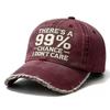 Embroidered baseball cap 99% men's and women's peaked cap Outdoor sports visor hat