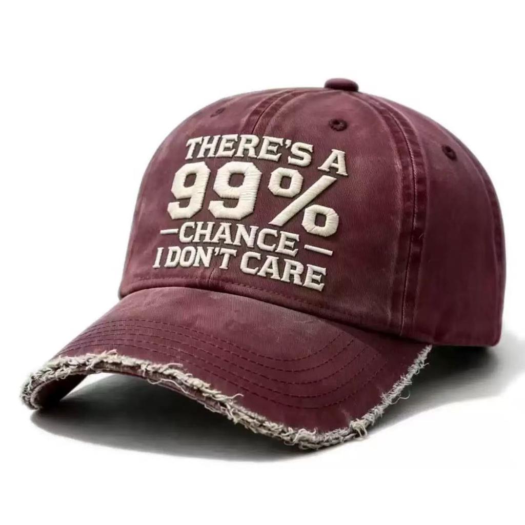 Embroidered baseball cap 99% men's and women's peaked cap Outdoor sports visor hat