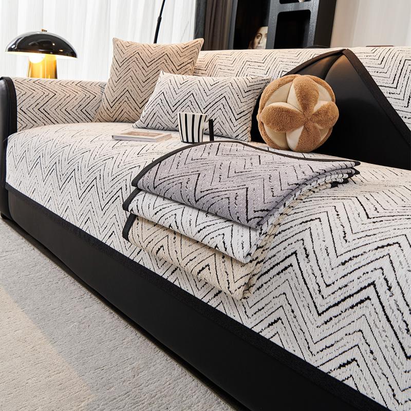 Autumn Home Chenille Slipcover Funda Sofa Mat Non-slip Sofa Cushion Couch Sofa Covers Mat