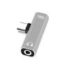 Dual Type C USB-C Earphone Headphone Audio Charging Charger Adapter Splitter Convertor for Xiaomi 6